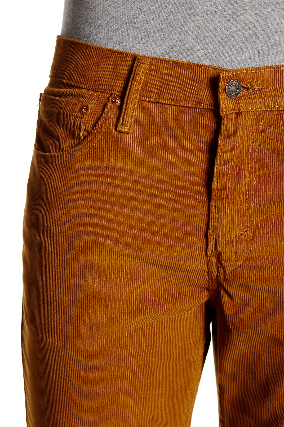 Levi's 511 Slim Fit Bronze Corduroy Pant in Rust-Copper 6 (Brown) for Men - Lyst